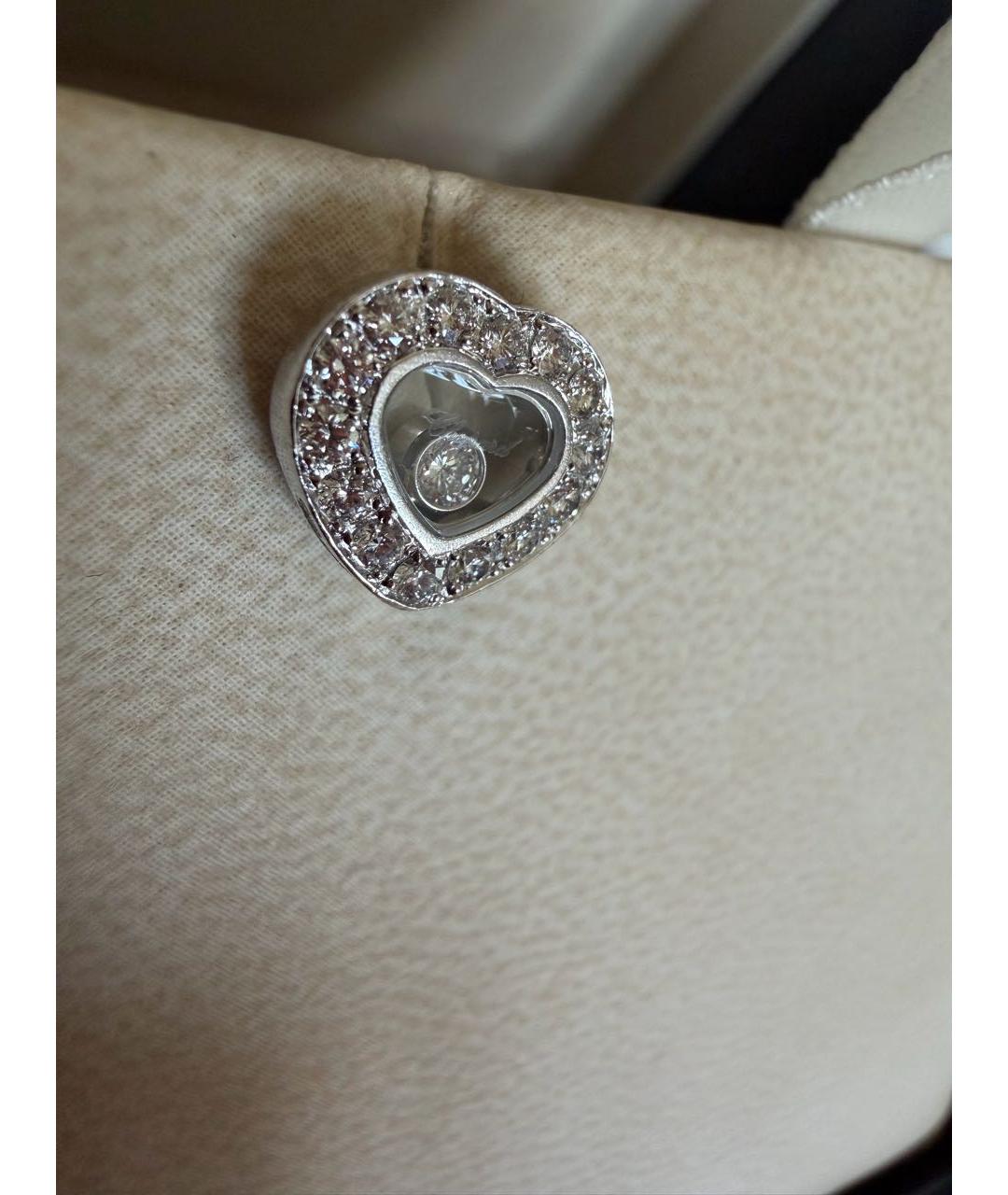 CHOPARD Белые серьги из белого золота, фото 7