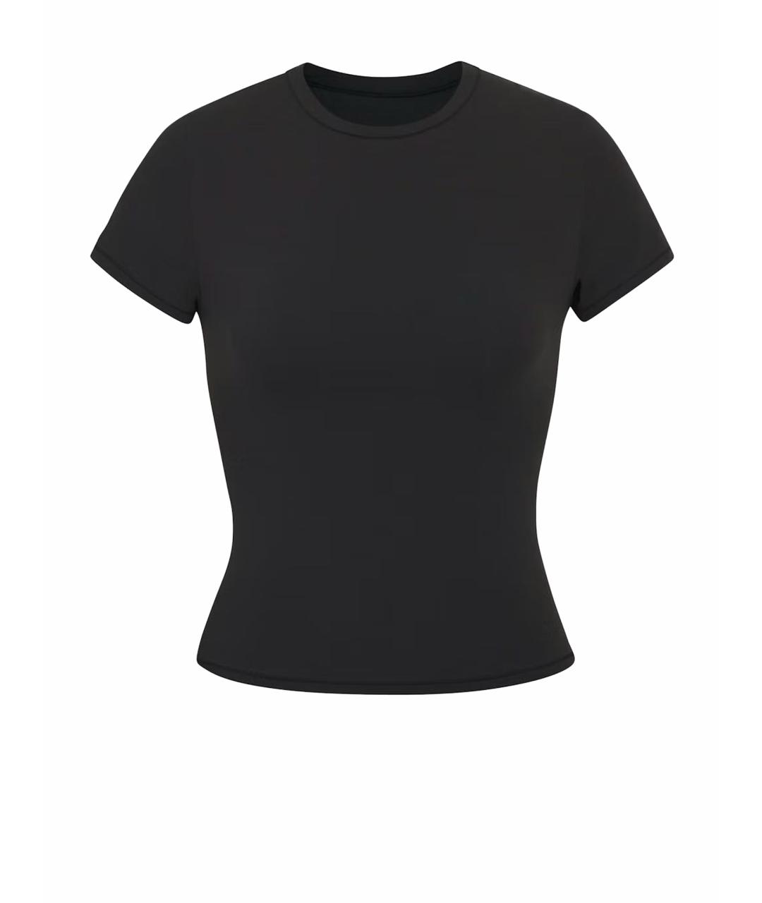 SKIMS Черная футболка, фото 1