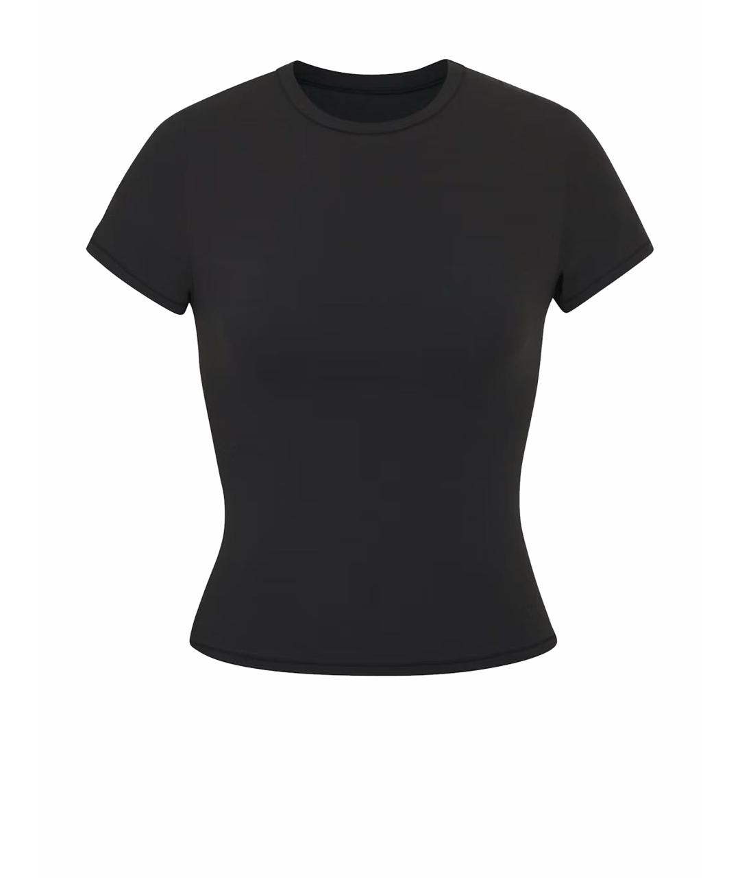 SKIMS Черная футболка, фото 1