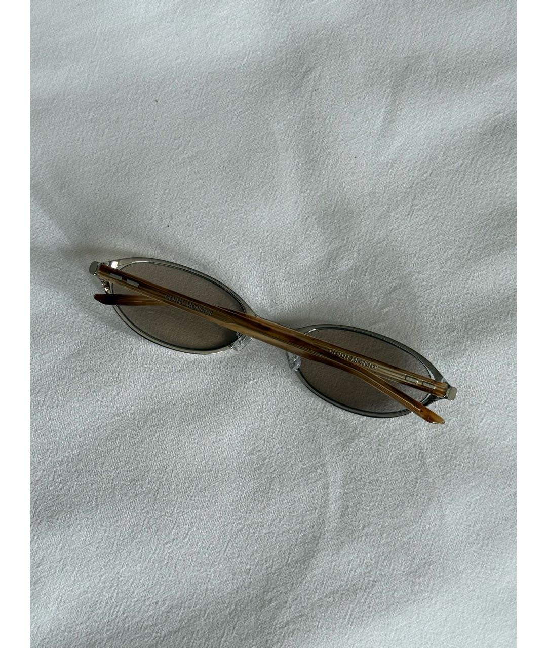 GENTLE MONSTER Коричневые солнцезащитные очки, фото 5