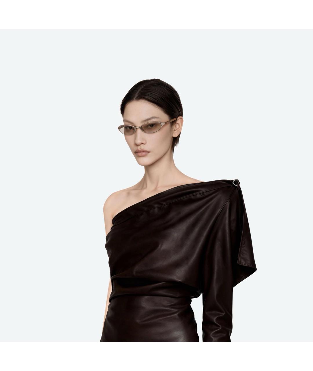 GENTLE MONSTER Коричневые солнцезащитные очки, фото 3