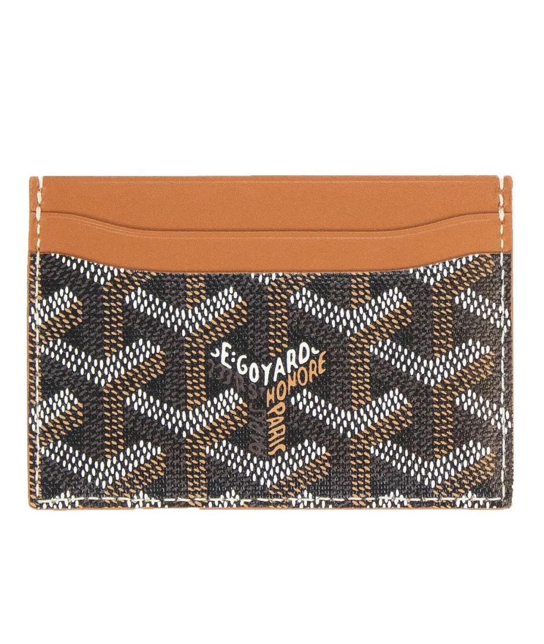GOYARD Коричневый кардхолдер, фото 1