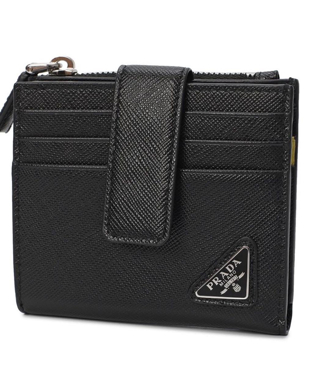 PRADA Черный кожаный кардхолдер, фото 2