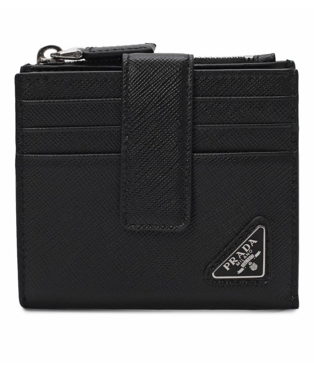 PRADA Черный кожаный кардхолдер, фото 6