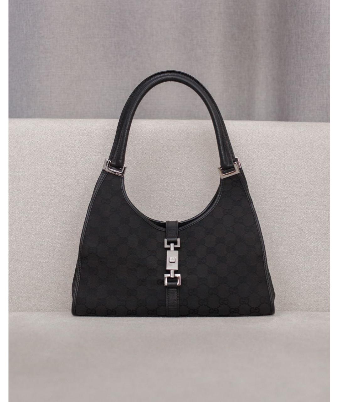 GUCCI Черная сумка с короткими ручками, фото 8