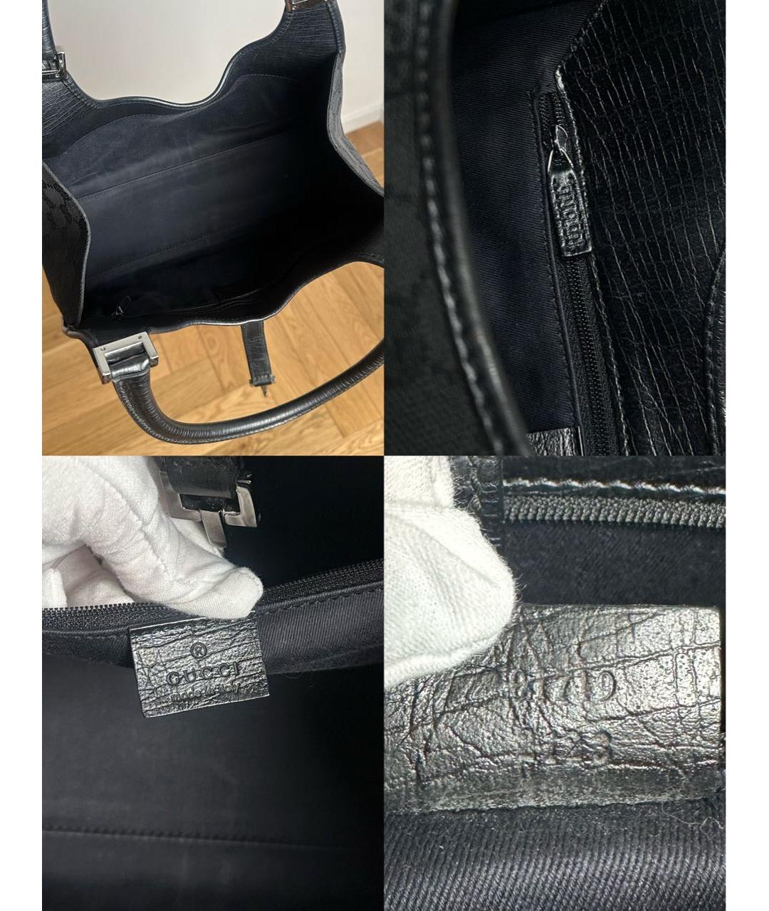 GUCCI Черная сумка с короткими ручками, фото 7