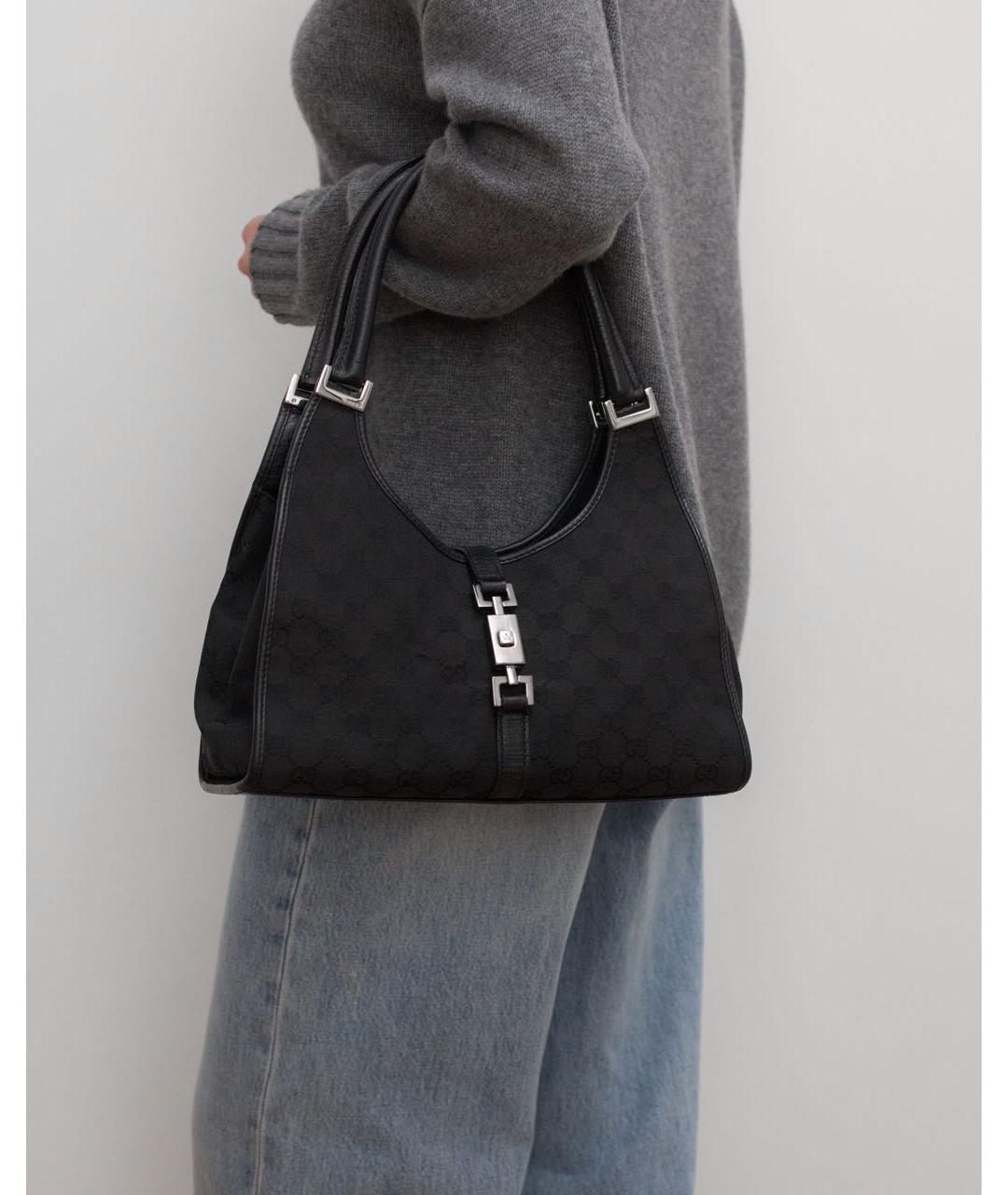 GUCCI Черная сумка с короткими ручками, фото 3