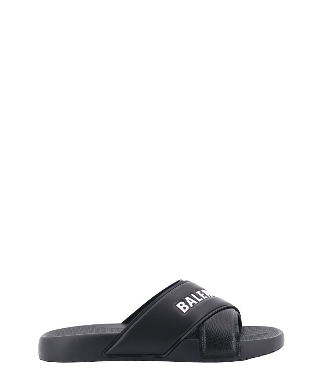 BALENCIAGA Черные сандалии, фото 1