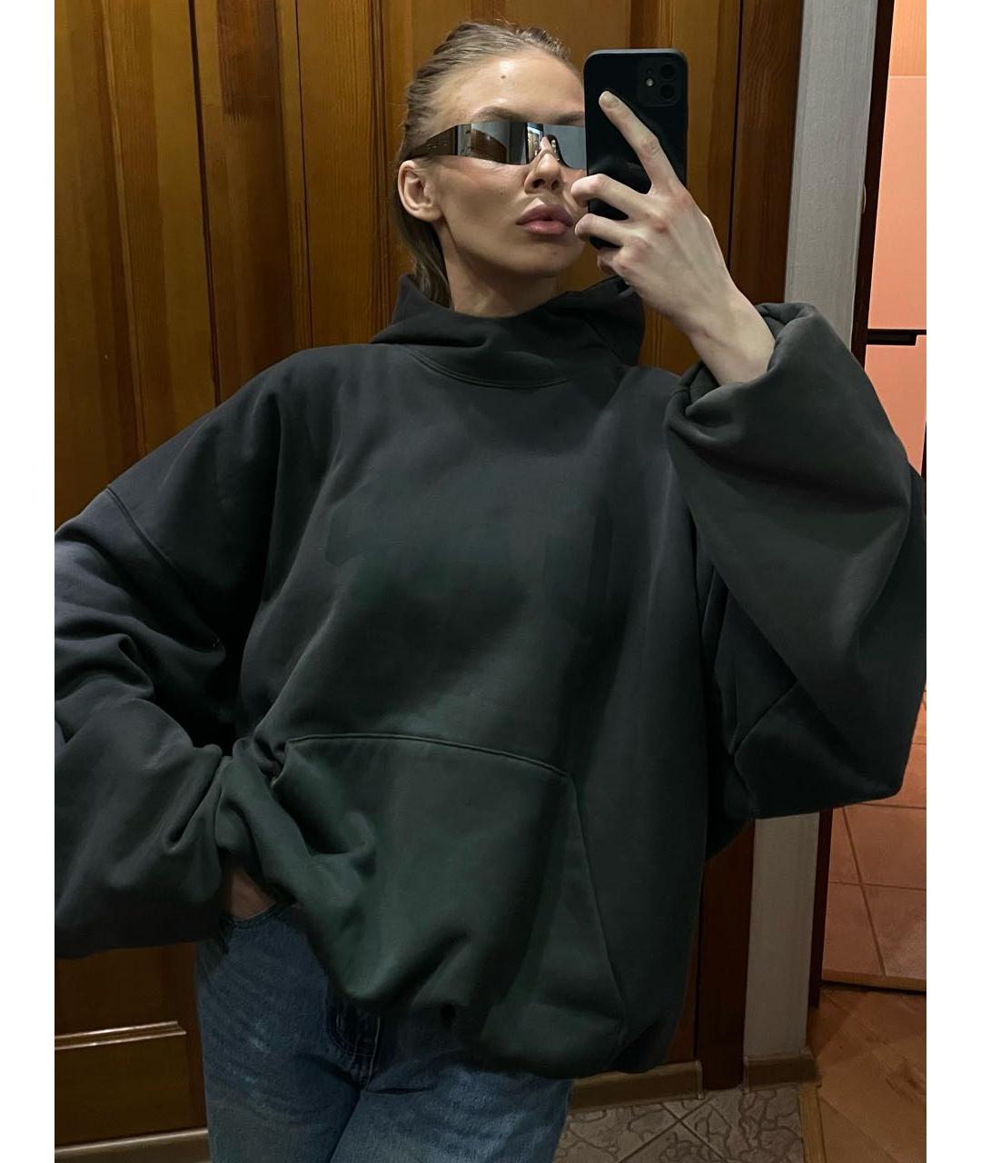 BALENCIAGA Серебряные пластиковые солнцезащитные очки, фото 8