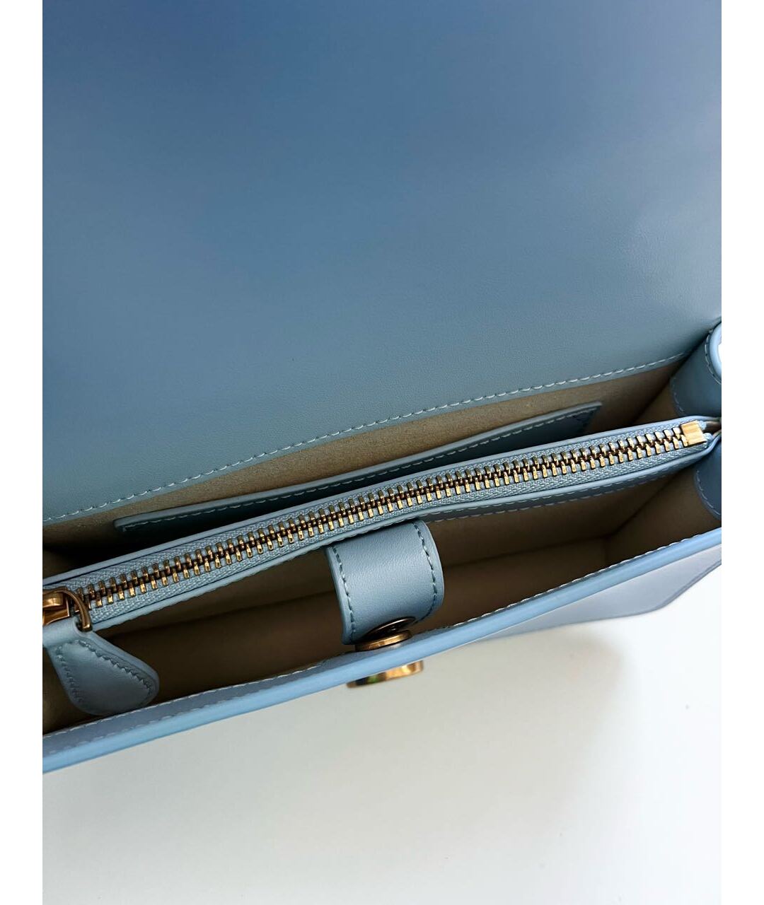 PINKO Голубая кожаная сумка через плечо, фото 6
