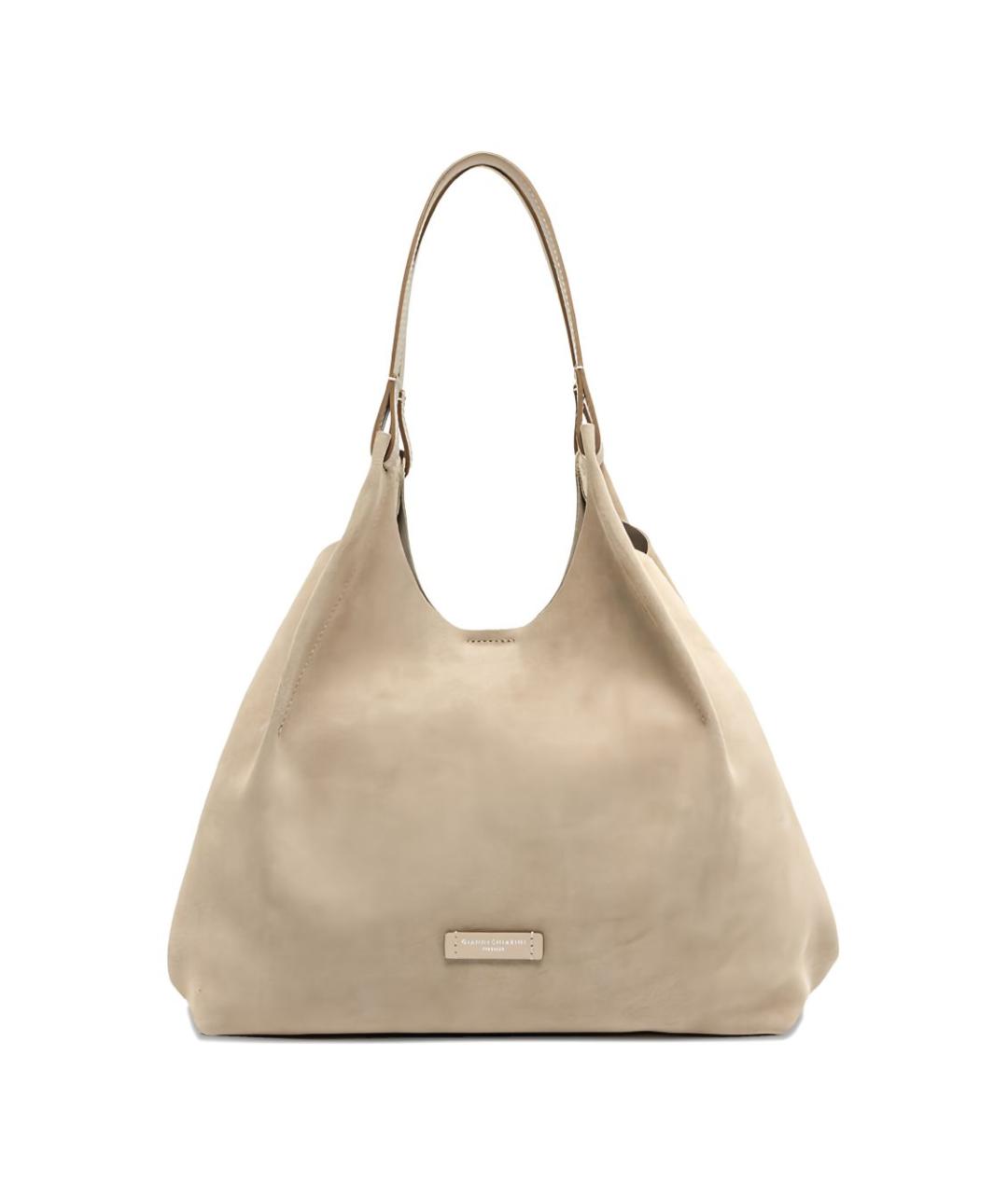 Gianni Chiarini Бежевая сумка тоут, фото 5