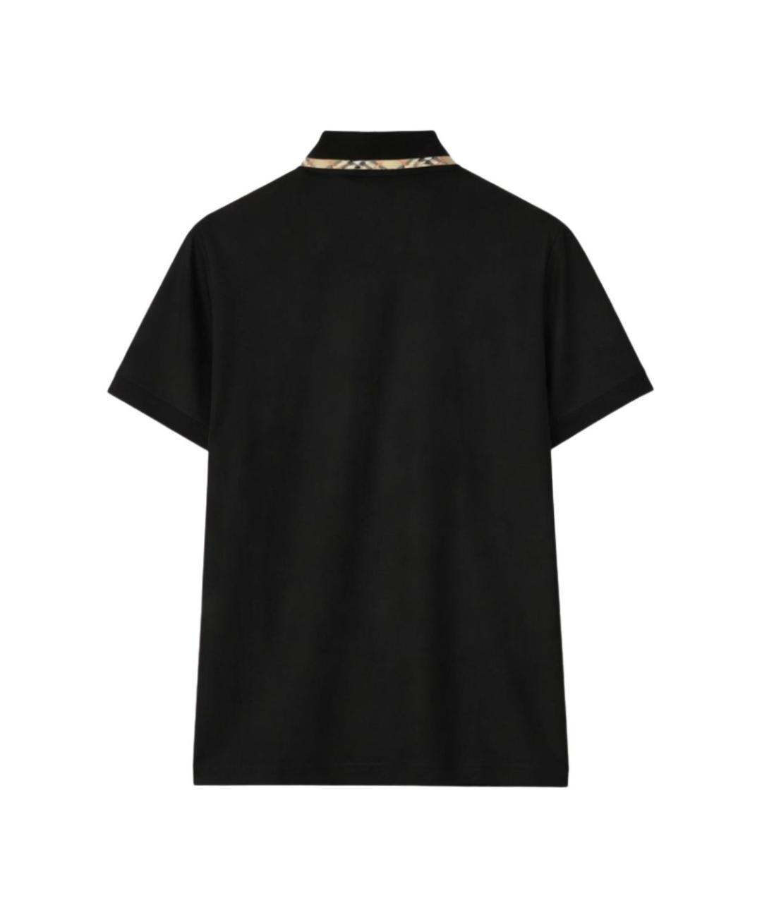 BURBERRY Черная футболка, фото 2