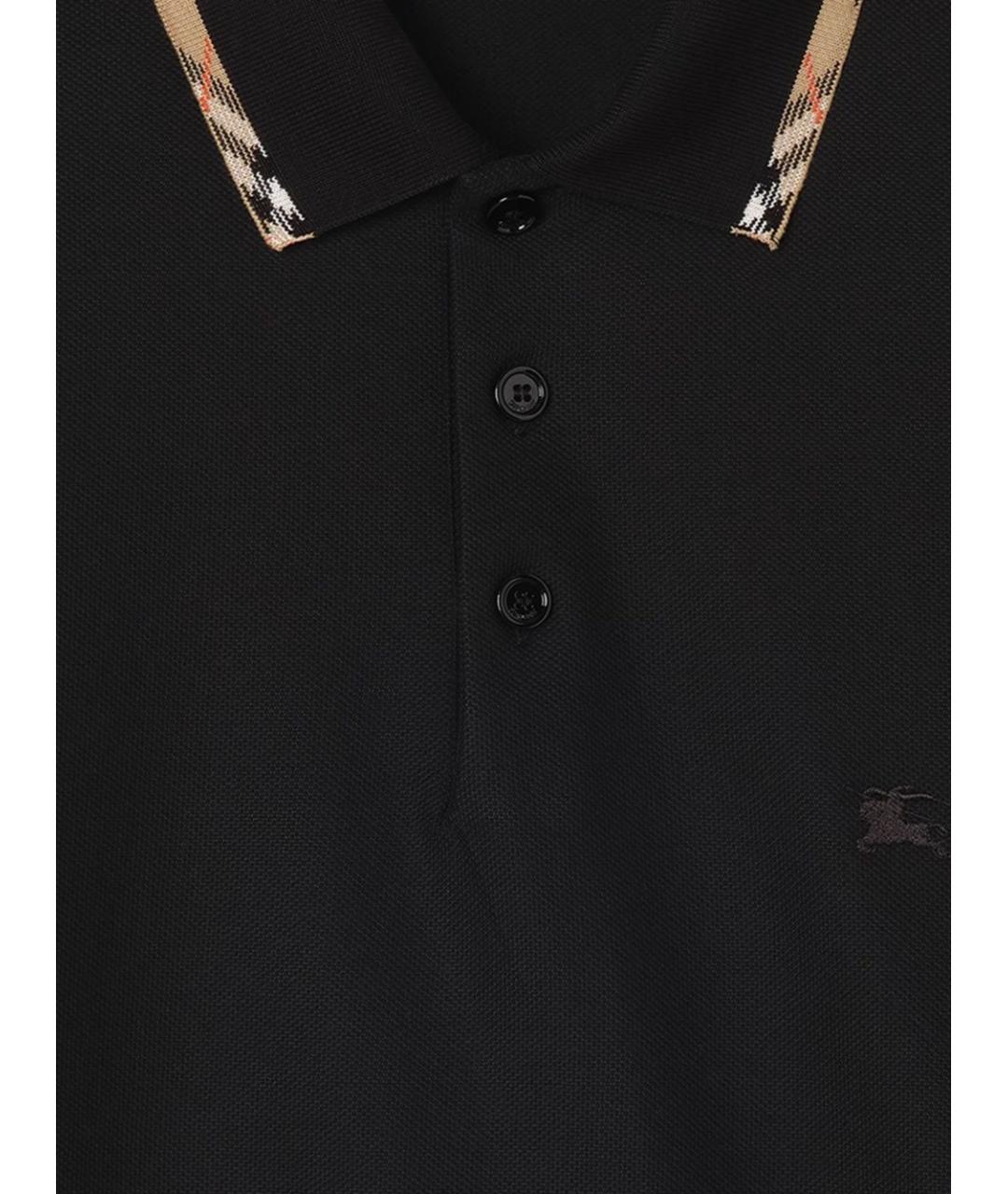 BURBERRY Черная футболка, фото 3