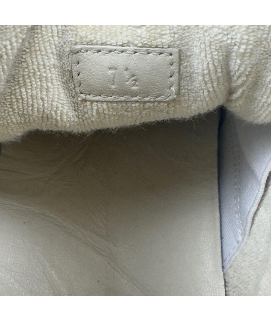 GUCCI Черные кожаные высокие кроссовки / кеды, фото 6