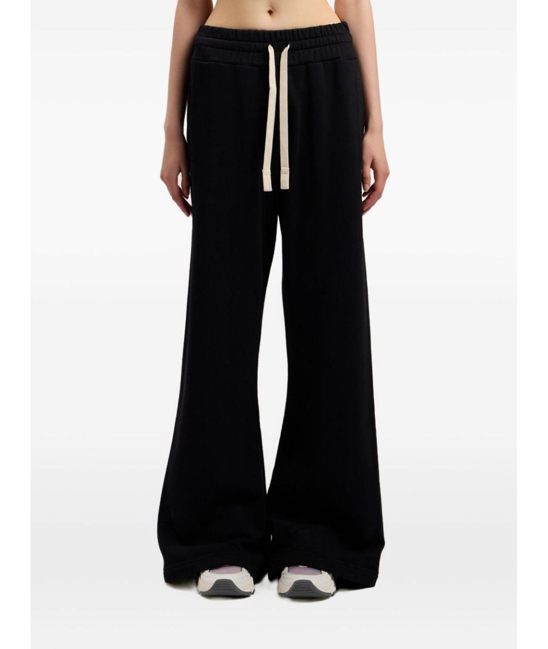 PALM ANGELS Черные прямые брюки, фото 2