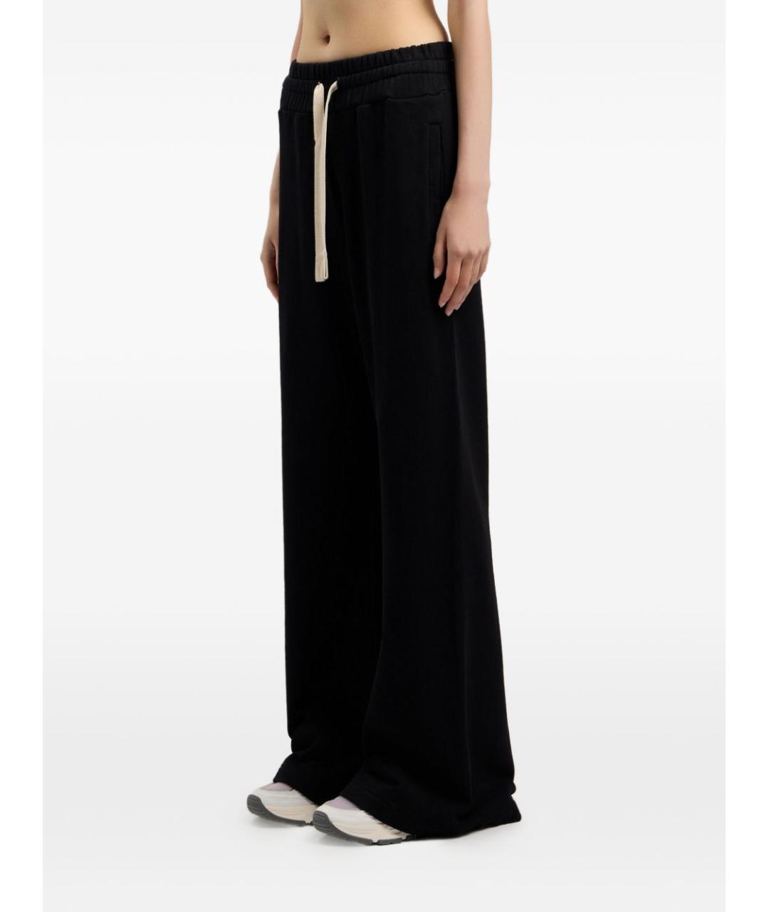 PALM ANGELS Черные прямые брюки, фото 3