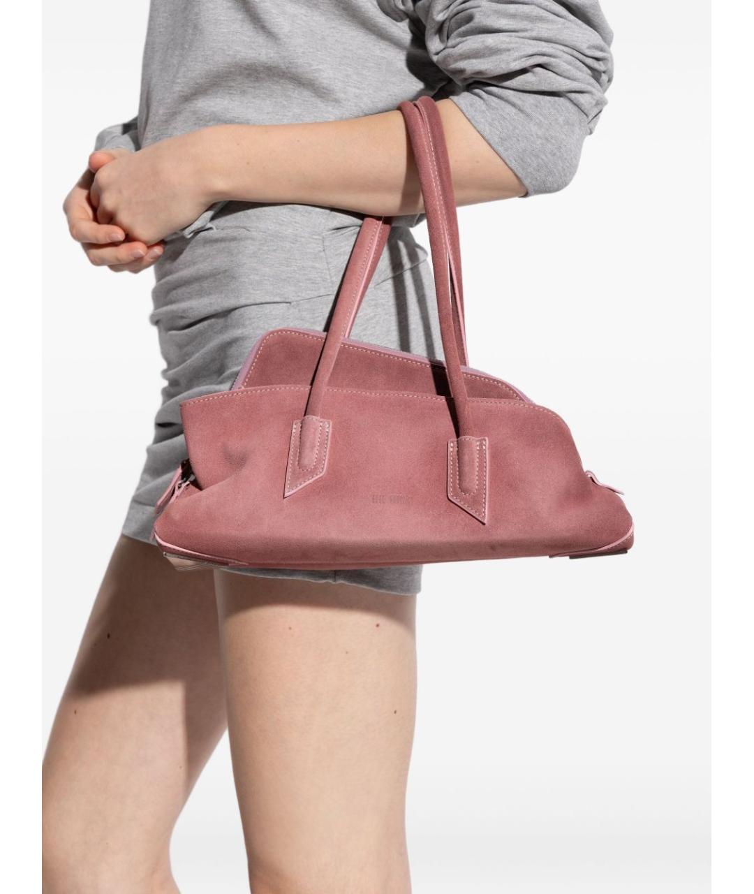 THE ATTICO Розовая сумка тоут, фото 2