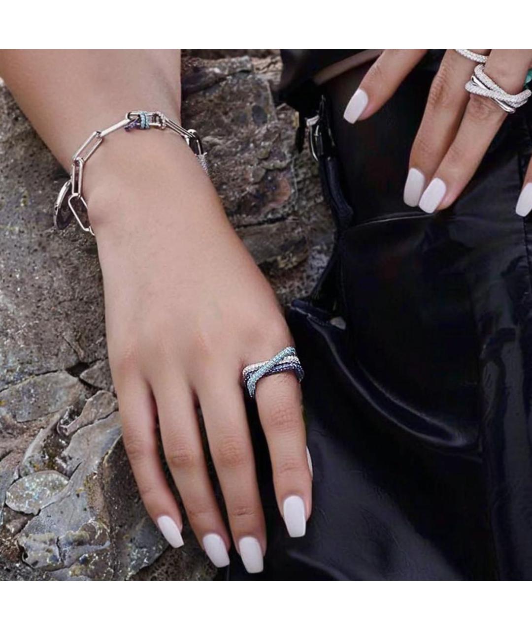 APM Monaco Синее серебряное кольцо, фото 2