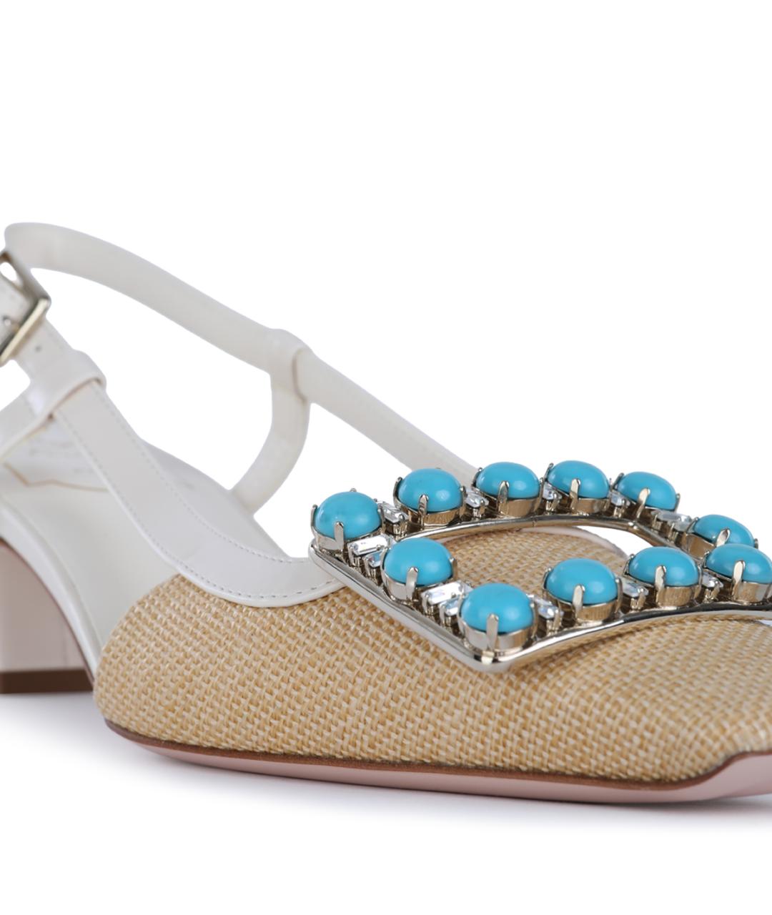 ROGER VIVIER Мульти кожаные туфли, фото 4