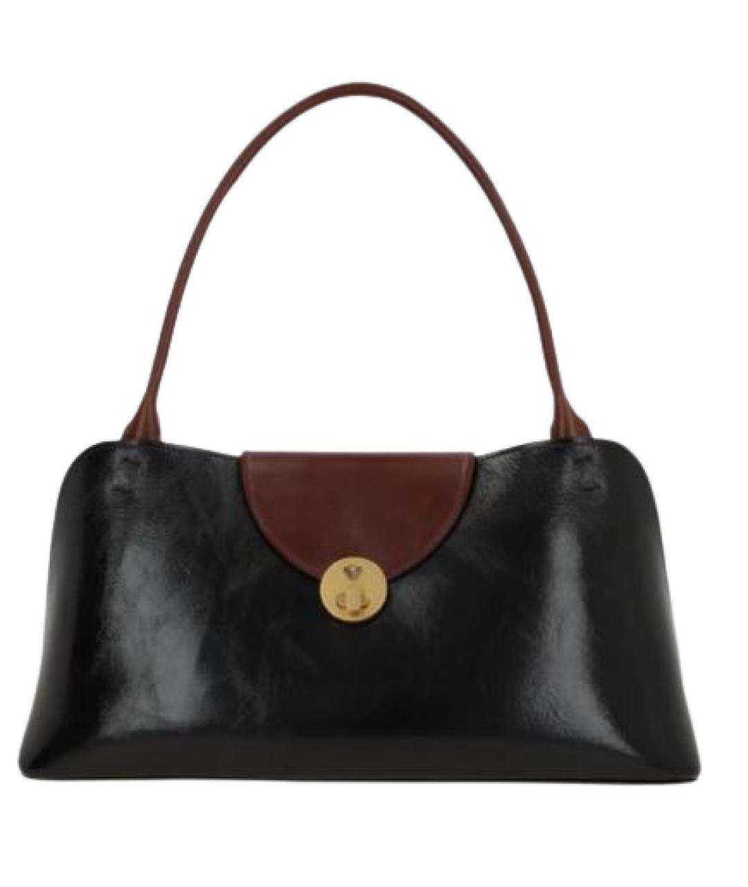 VERSACE Черная сумка с короткими ручками, фото 1