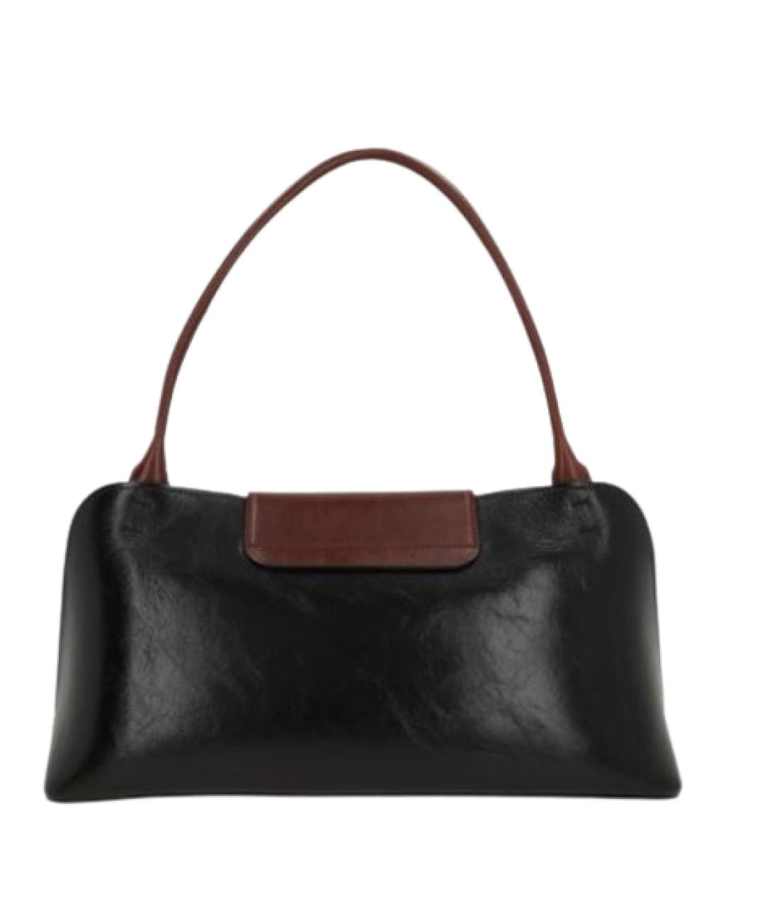 VERSACE Черная сумка с короткими ручками, фото 2