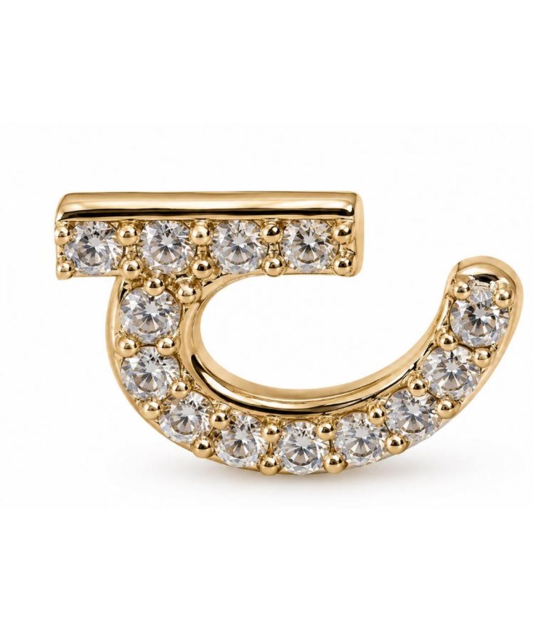 FERRAGAMO Золотые серьги, фото 3