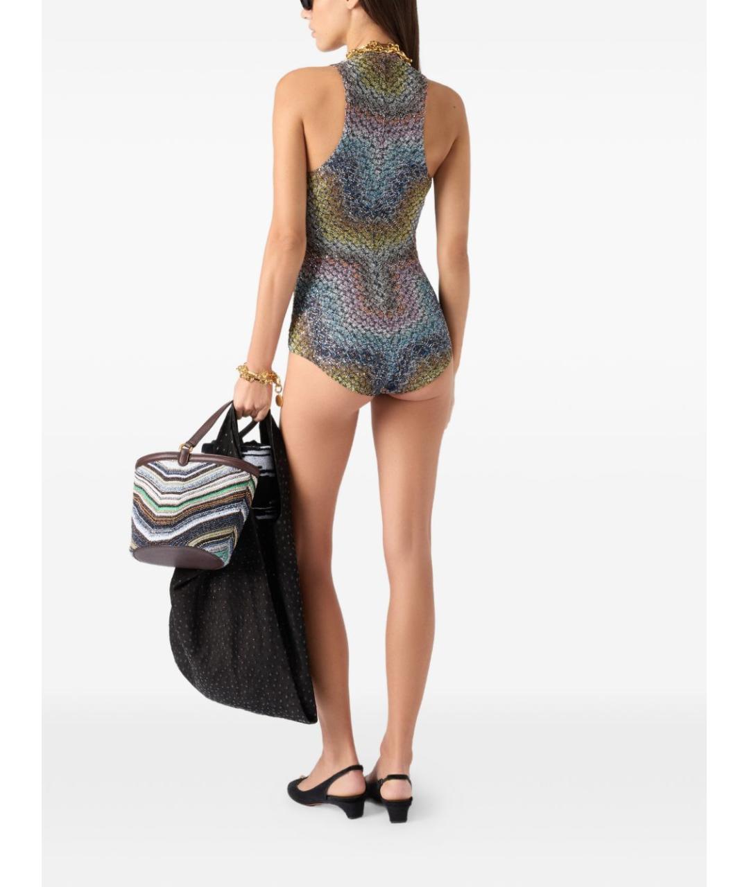 MISSONI Мульти купальник, фото 3