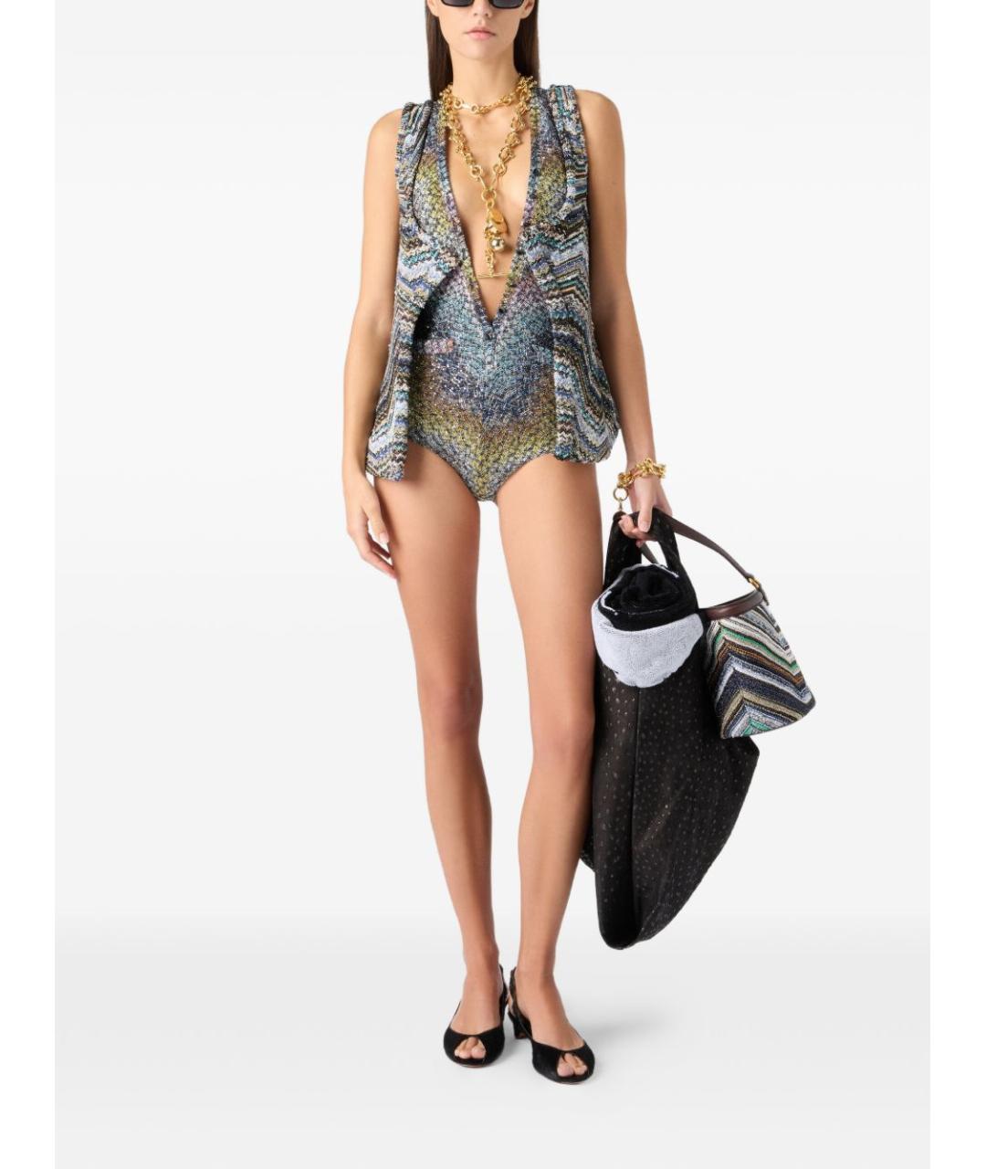 MISSONI Мульти купальник, фото 2