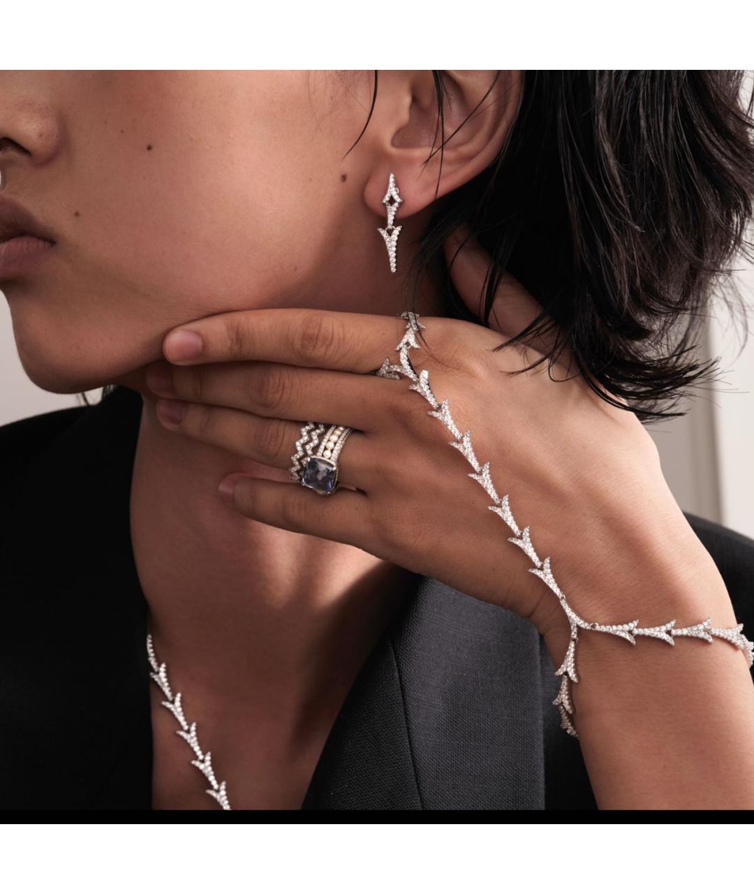 APM Monaco Синее серебряное кольцо, фото 4