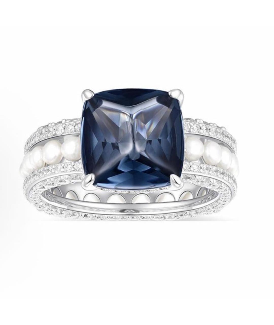 APM Monaco Синее серебряное кольцо, фото 1