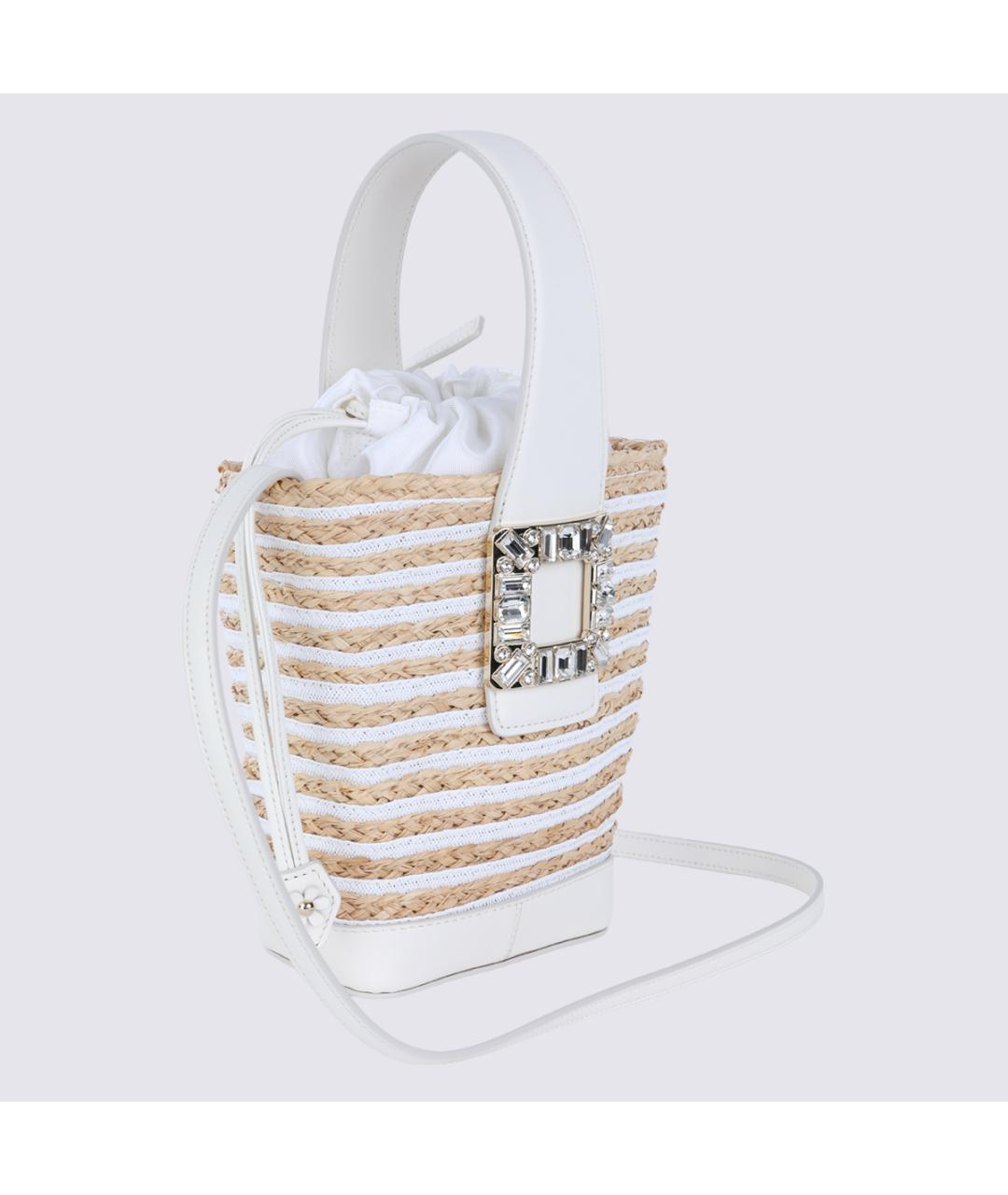 ROGER VIVIER Белая сумка с короткими ручками, фото 2