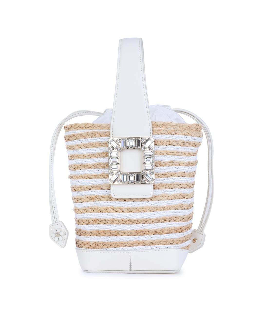 ROGER VIVIER Белая сумка с короткими ручками, фото 1