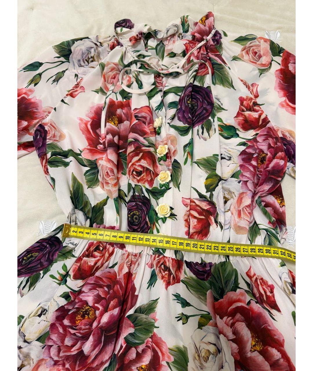 DOLCE&GABBANA Шелковое вечернее платье, фото 7