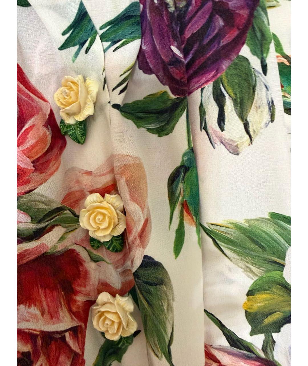 DOLCE&GABBANA Шелковое вечернее платье, фото 8