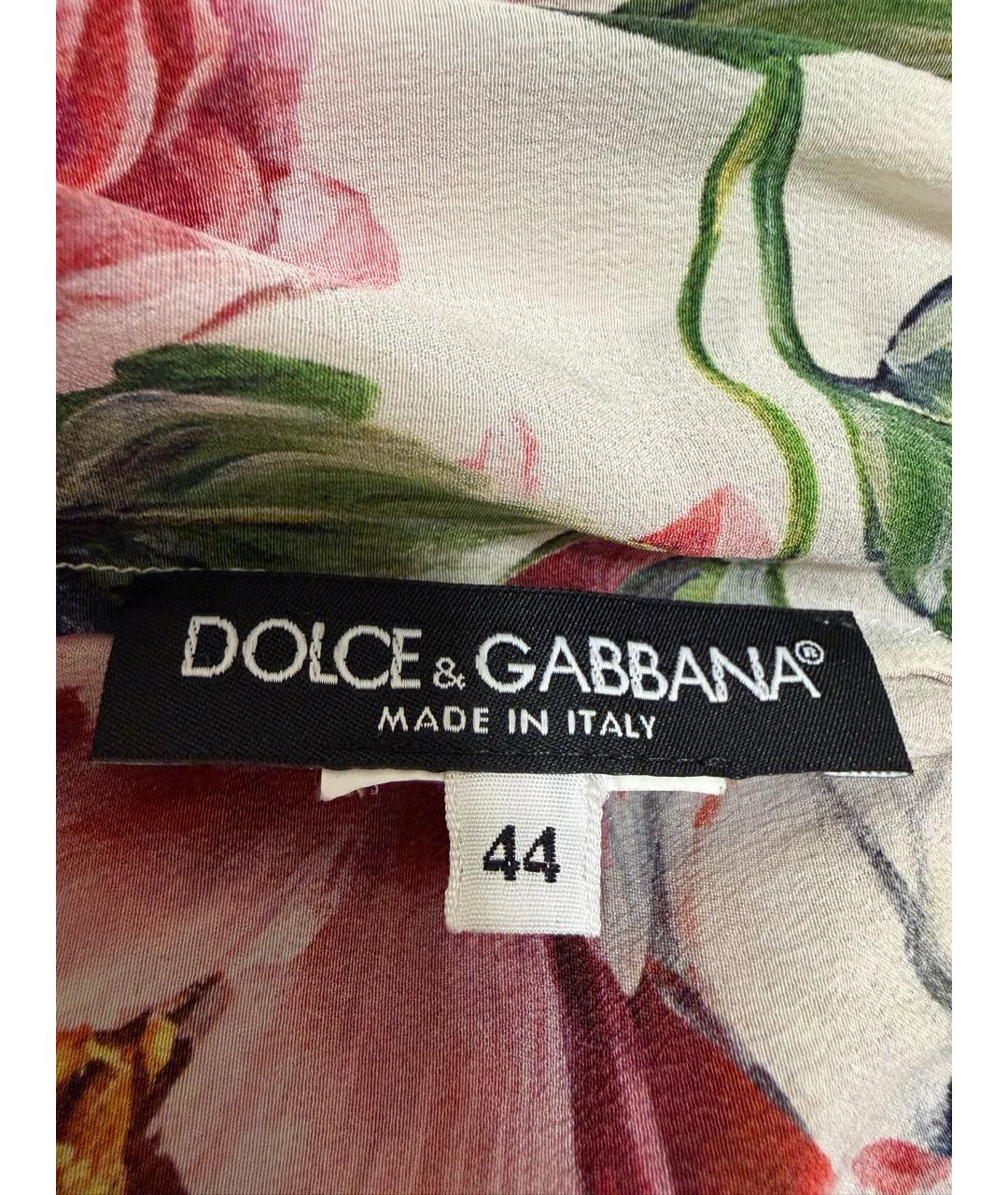 DOLCE&GABBANA Шелковое вечернее платье, фото 3