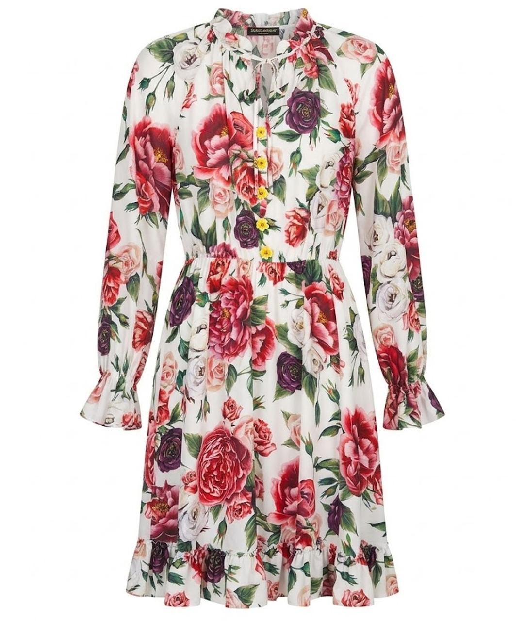 DOLCE&GABBANA Шелковое вечернее платье, фото 1