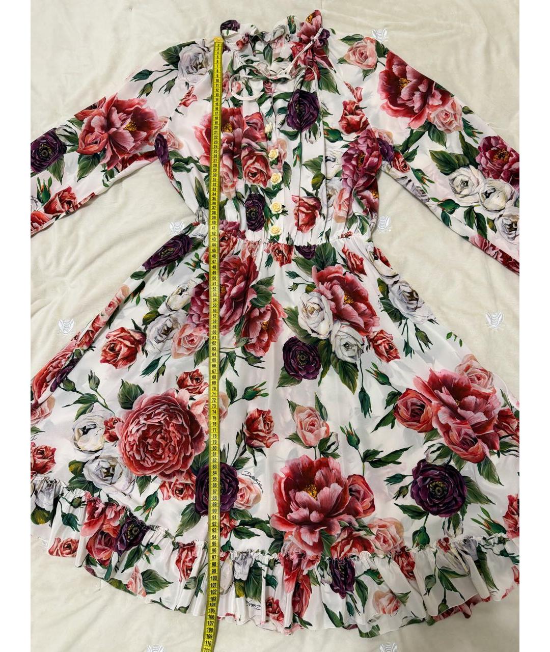 DOLCE&GABBANA Шелковое вечернее платье, фото 5