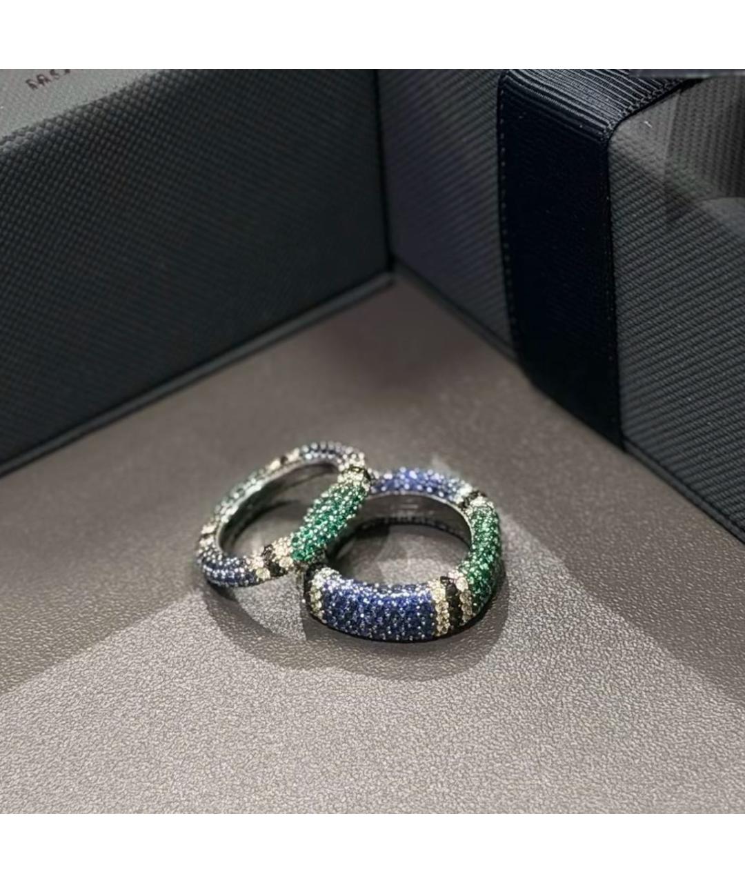 APM Monaco Синее серебряное кольцо, фото 6