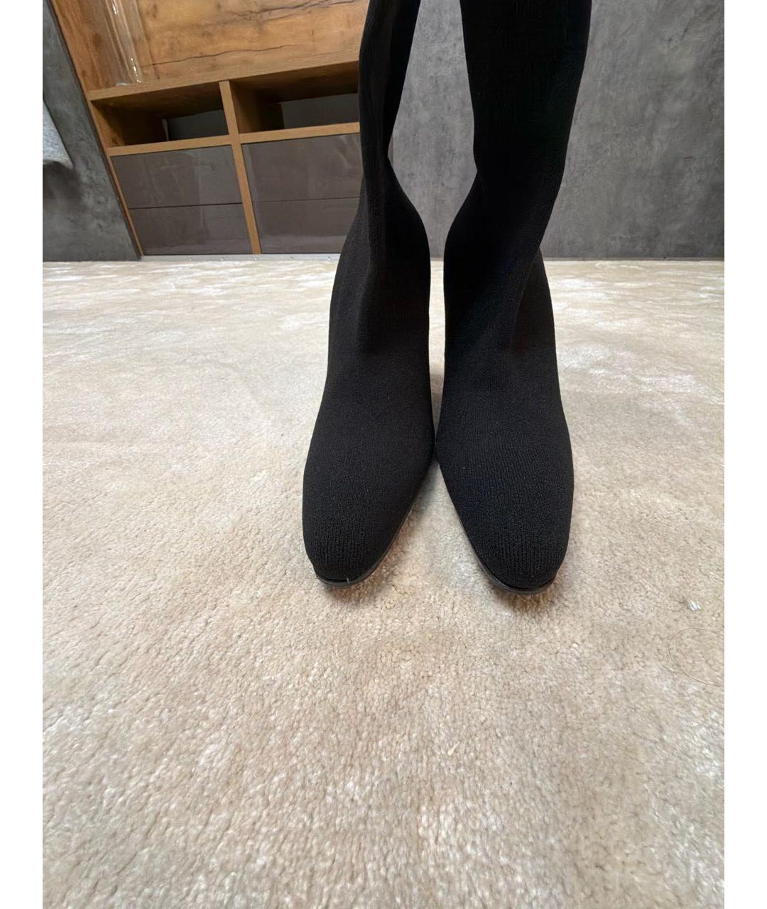 BALENCIAGA Черные ботфорты, фото 2