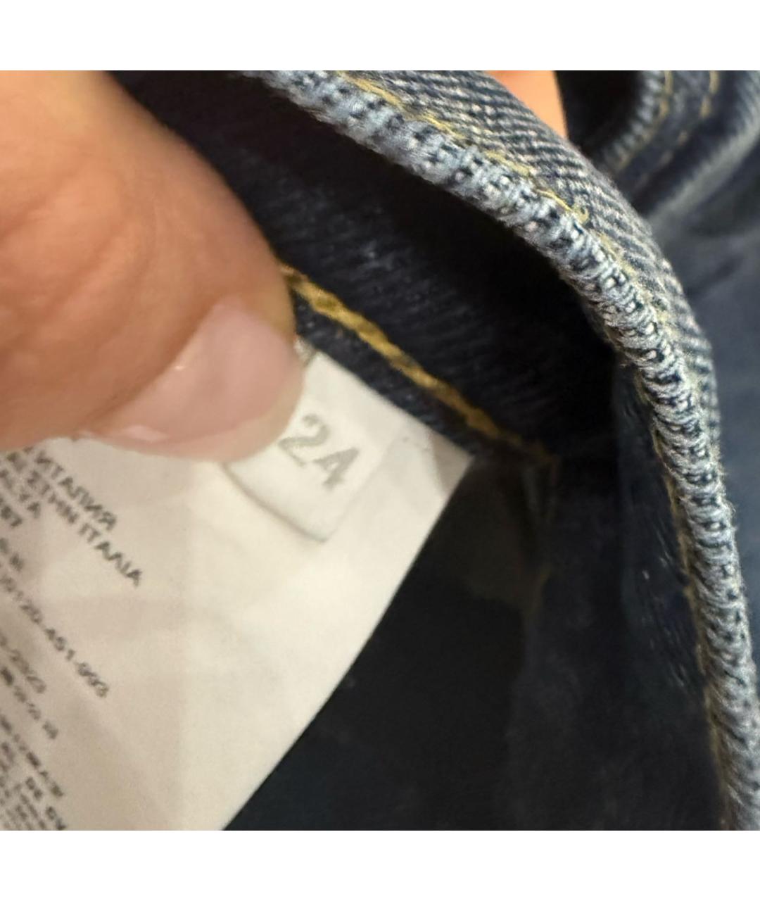 PRADA Хлопковые прямые джинсы, фото 4