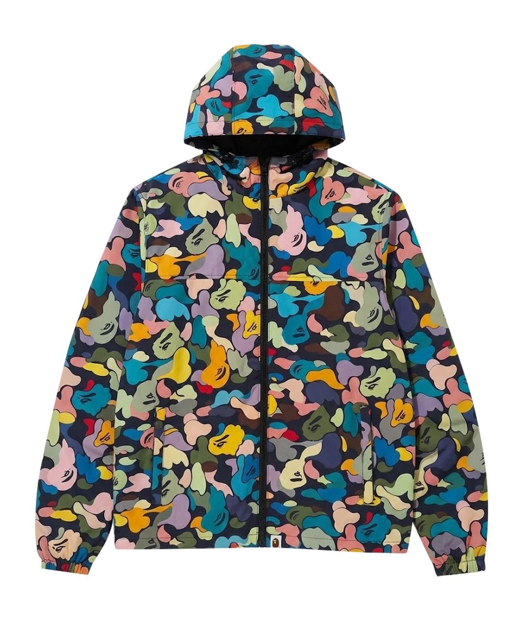A BATHING APE Мульти шерстяная куртка, фото 1