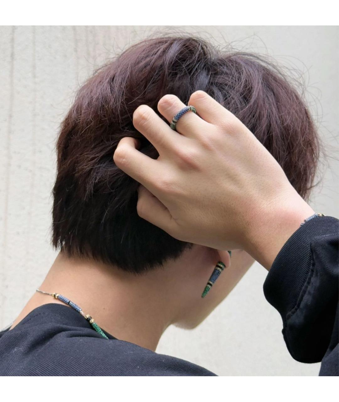 APM Monaco Синие серебряные серьги, фото 8