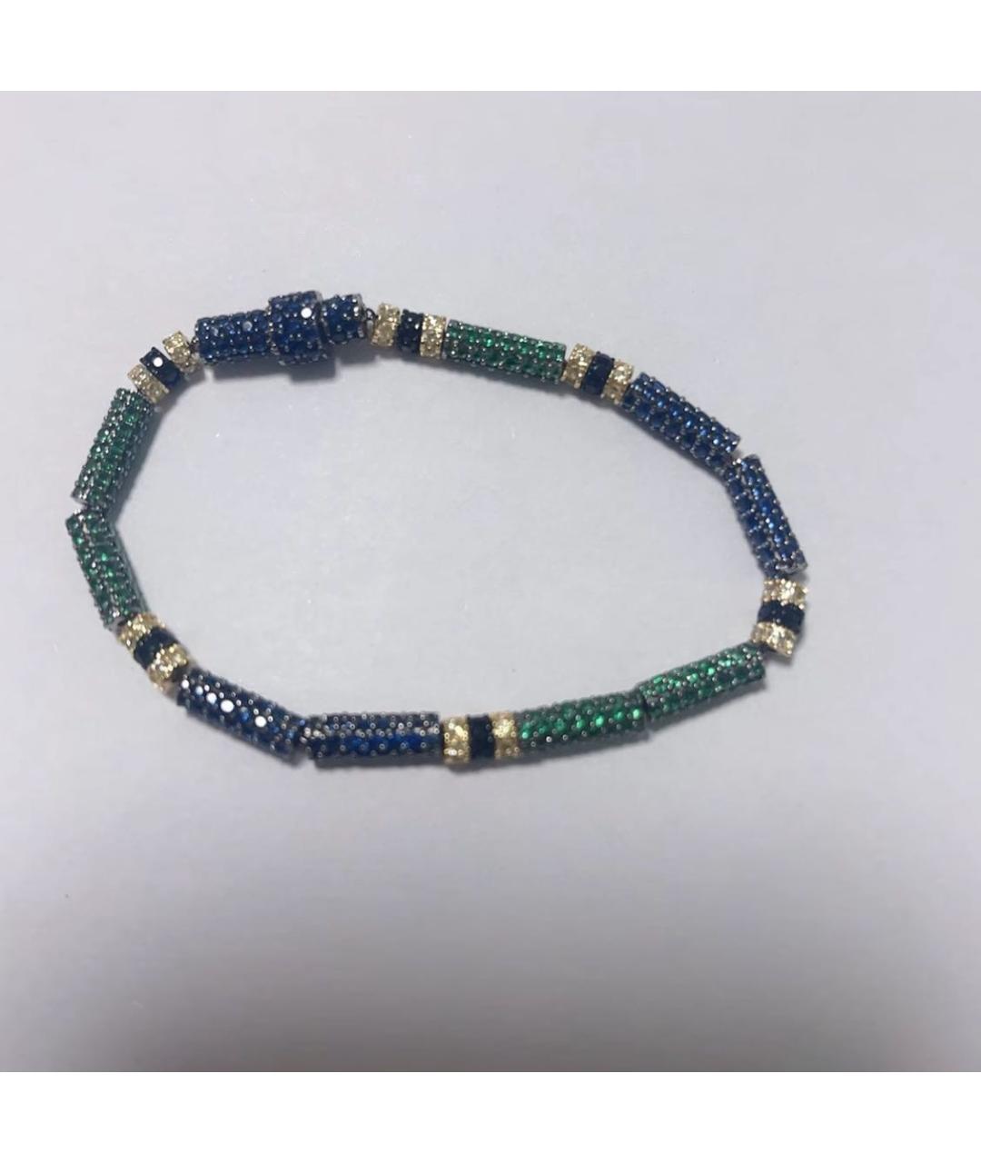 APM Monaco Синий серебряный браслет, фото 5