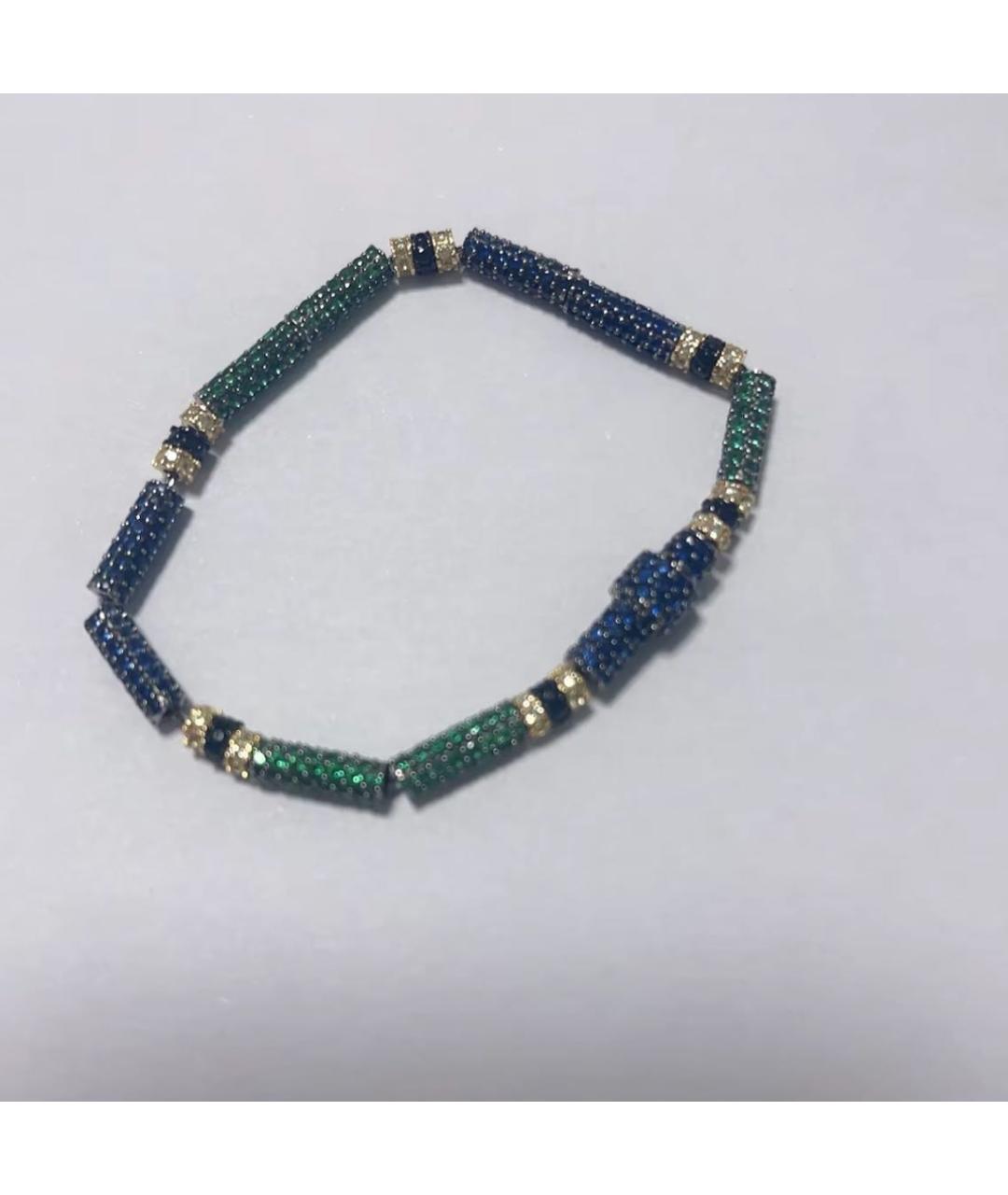 APM Monaco Синий серебряный браслет, фото 6