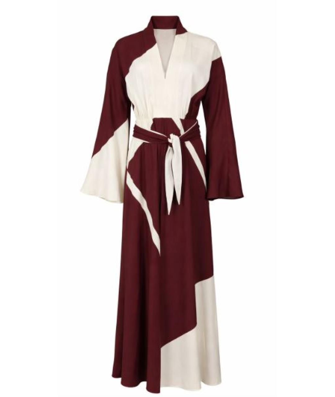 ALBERTA FERRETTI Мульти вискозное платье, фото 1