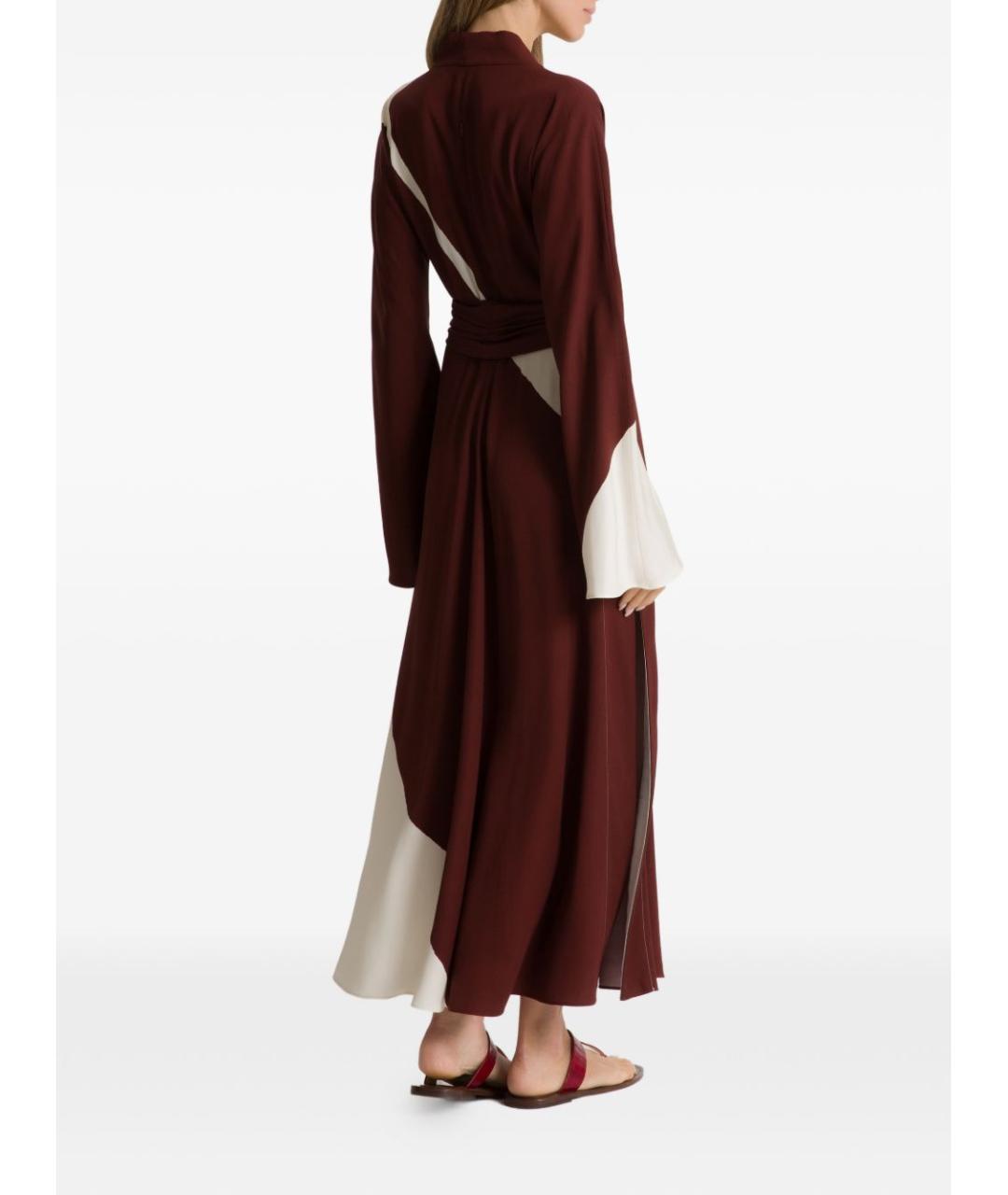 ALBERTA FERRETTI Мульти вискозное платье, фото 5
