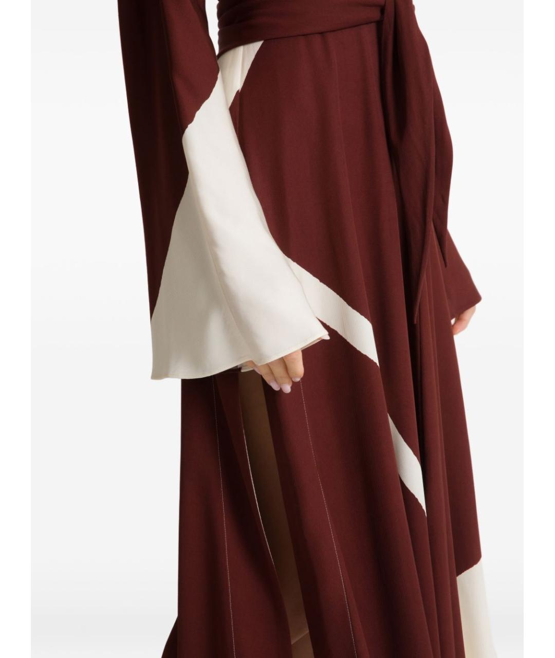 ALBERTA FERRETTI Мульти вискозное платье, фото 4