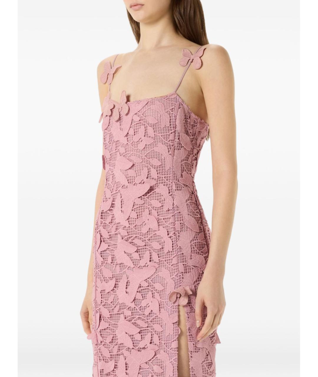 BLUMARINE Розовое коктейльное платье, фото 5