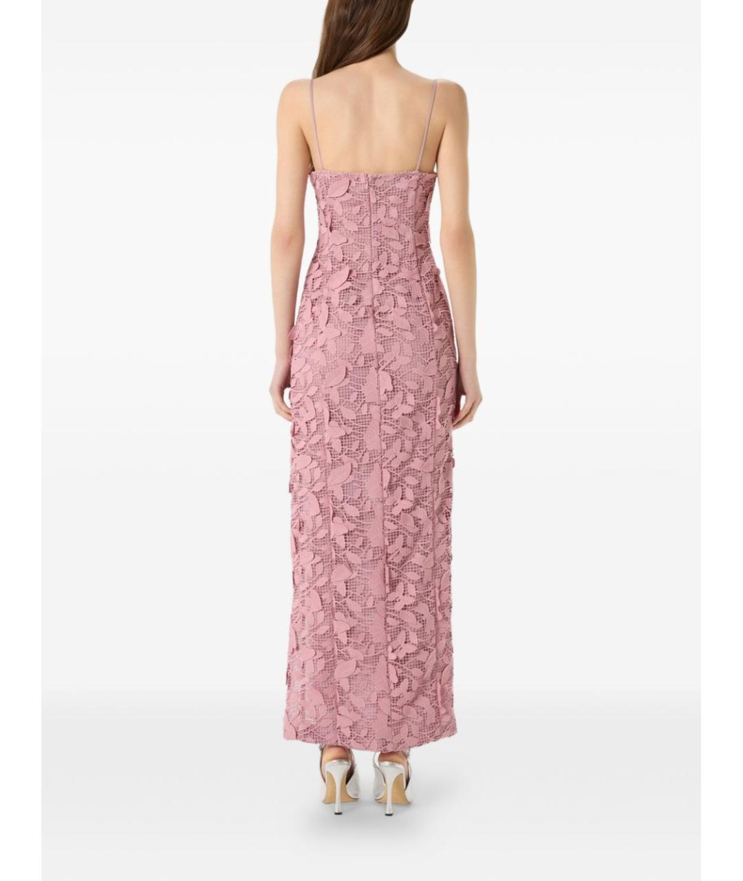 BLUMARINE Розовое коктейльное платье, фото 3