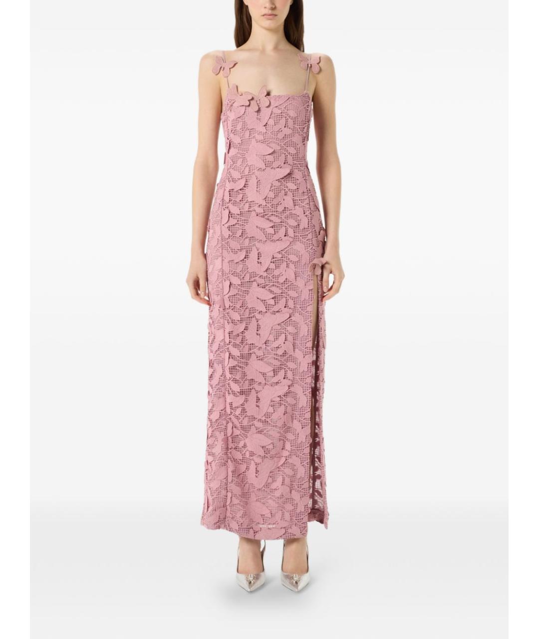 BLUMARINE Розовое коктейльное платье, фото 2